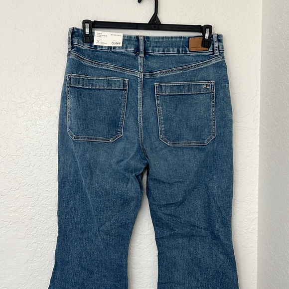 Curvy High Rise Flare Jeans - Picture 4 of 6